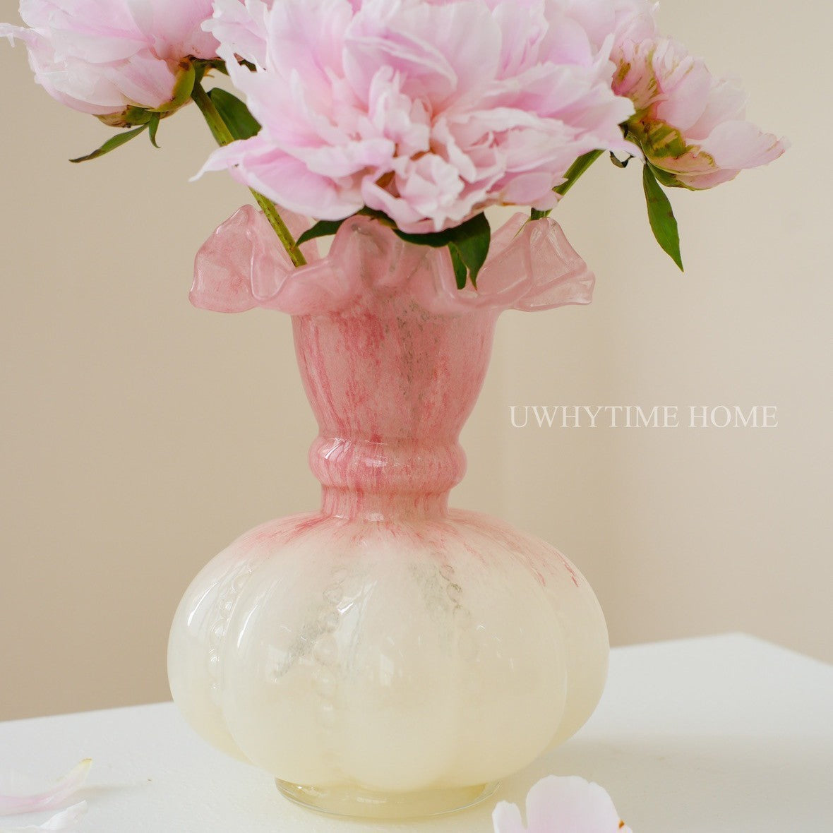 Home Décor Decorative Glass Vase Homeandso