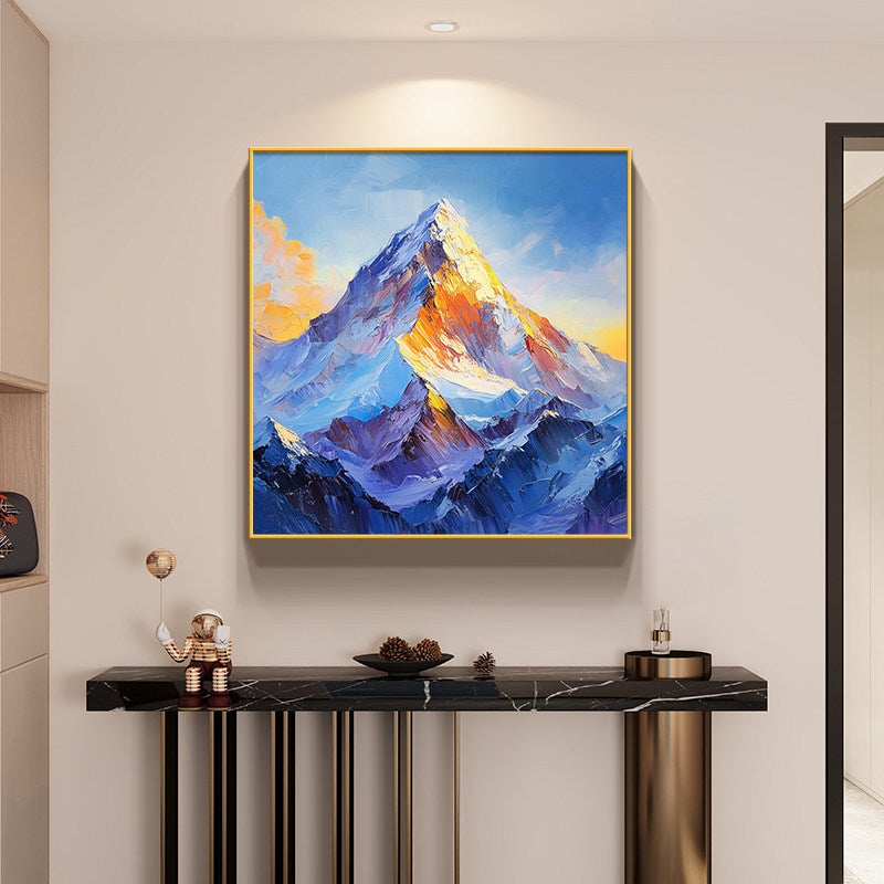 Majestic Mountain Top Canvas Wall Art Homeandso