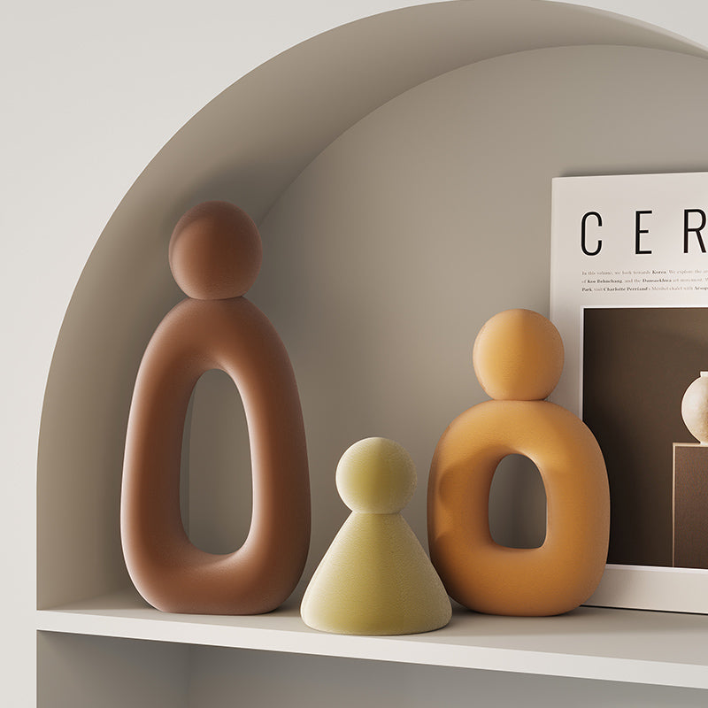 Modern Abstract Figurine Homeandso
