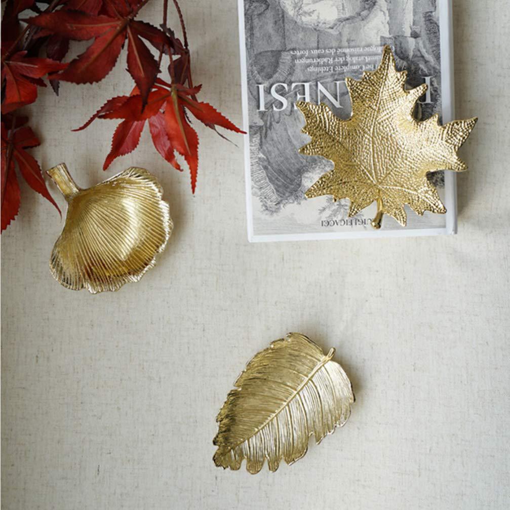 Ornate Leaf-Shaped Dish Homeandso