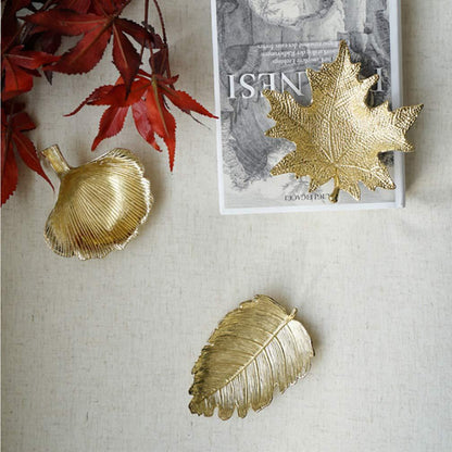 Ornate Leaf-Shaped Dish Homeandso