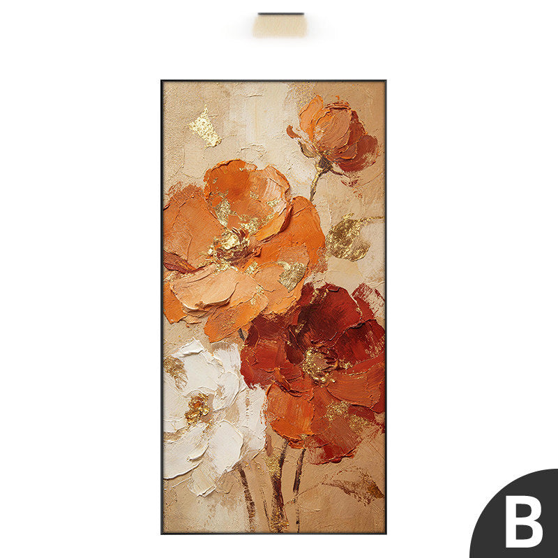Floral Abstract Canvas Wall Art Homeandso