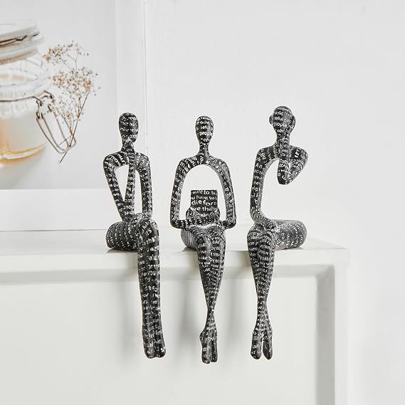 Artistic Sitting Figure Homeandso