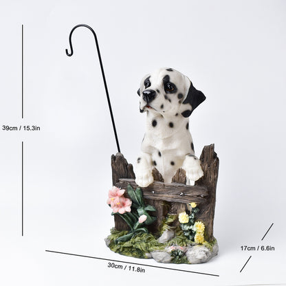 Garden Decor Dog Statue Homeandso