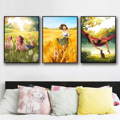 Whimsical Lifestyle Wall Art Homeandso