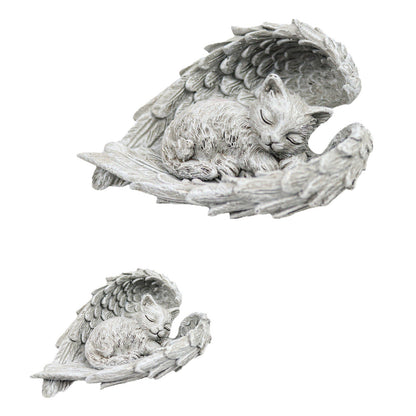Decorative Sleeping Puppy Figurine Homeandso