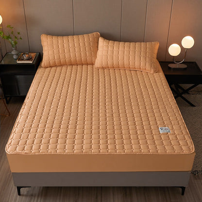 Decorative Quilted Mattress Topper Homeandso