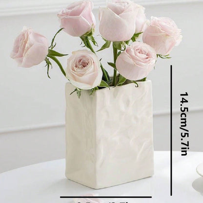 Elegant Ceramic Flower Vase Homeandso