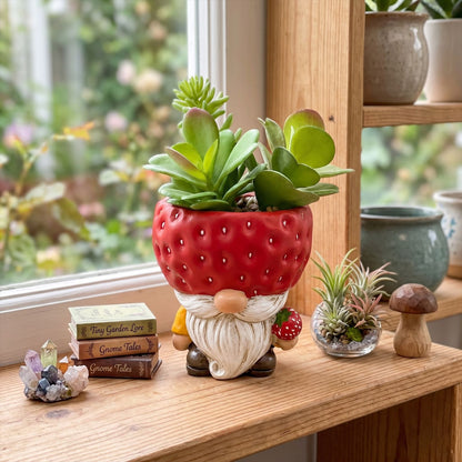 Decorative Gnome Planter for Plants