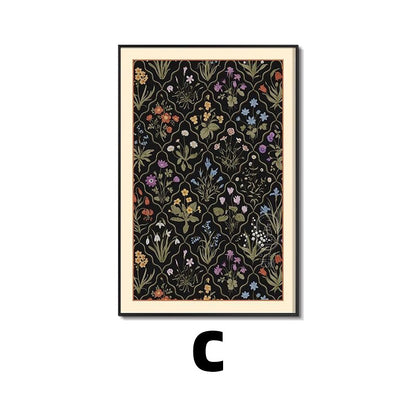 Botanical Illustration Framed Art Homeandso