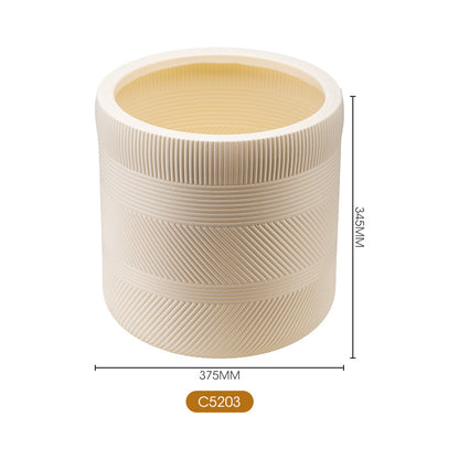 Textured Decorative Plant Pot Homeandso