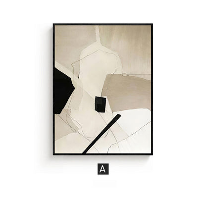 Abstract Artistic Framed Canvas Artwork Homeandso