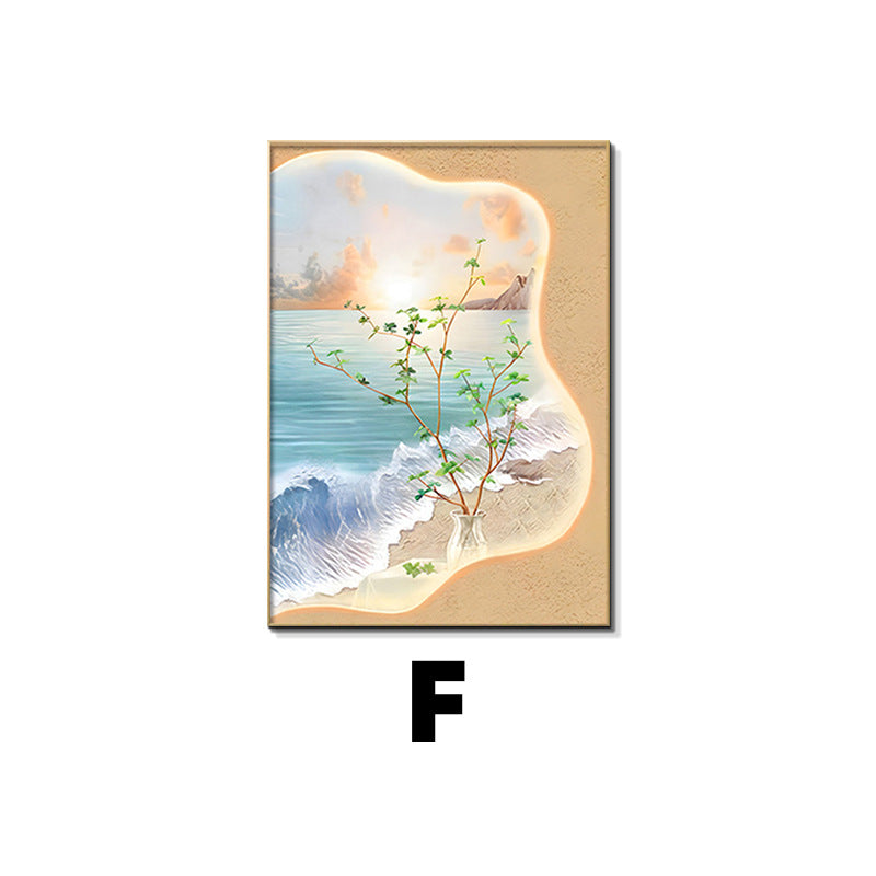Framed Floral Sunset Art Print Homeandso