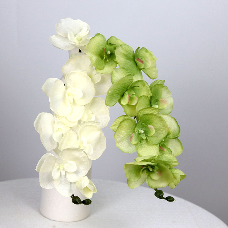 Faux Orchid Floral Spray