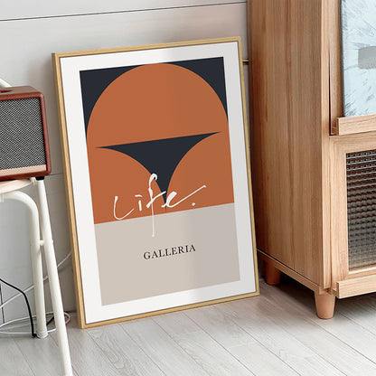 Abstract Line Art Framed Print Homeandso