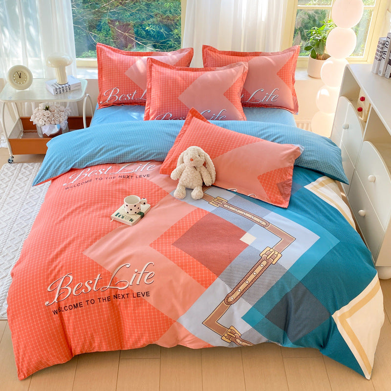 Decorative Tropical Themed Bedding Ensemble Homeandso