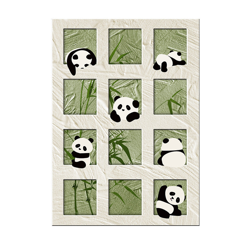 Decorative Panda-Themed Wall Art Homeandso