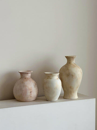 Handcrafted Modern Decorative Vase Set