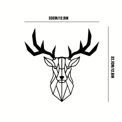 Geometric Deer Wall Art Homeandso