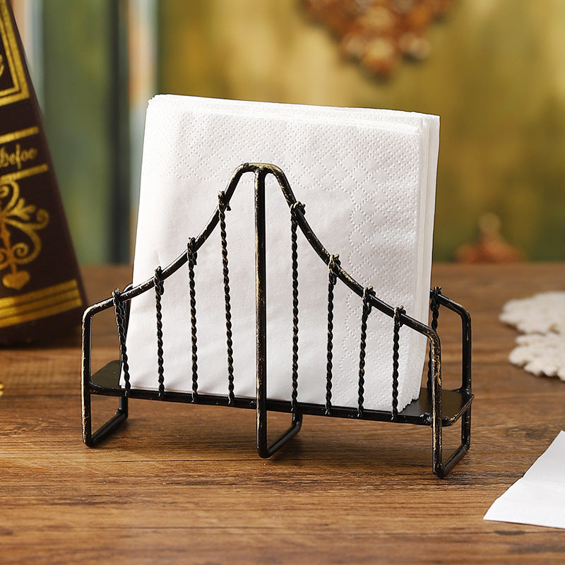 Elegant Retro Paper Holder Homeandso