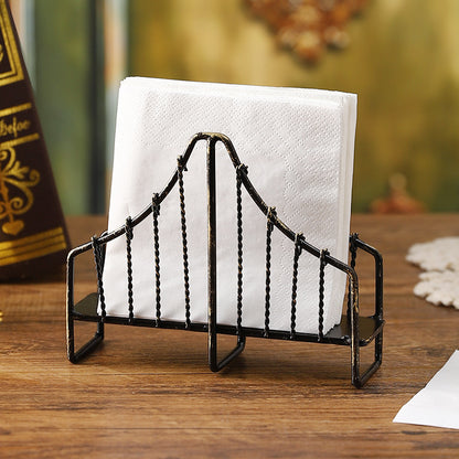 Elegant Retro Paper Holder Homeandso