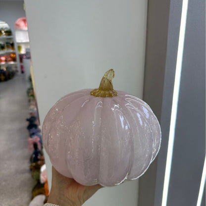 Artistic Glass Pumpkin Homeandso