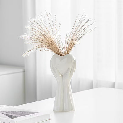 Heart-Shaped Hand Sculpture Homeandso