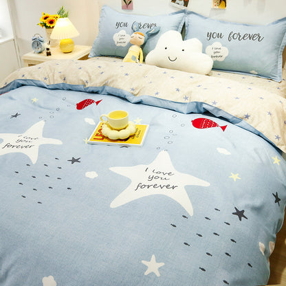Fun Cartoon-Themed Duvet Cover Set Homeandso
