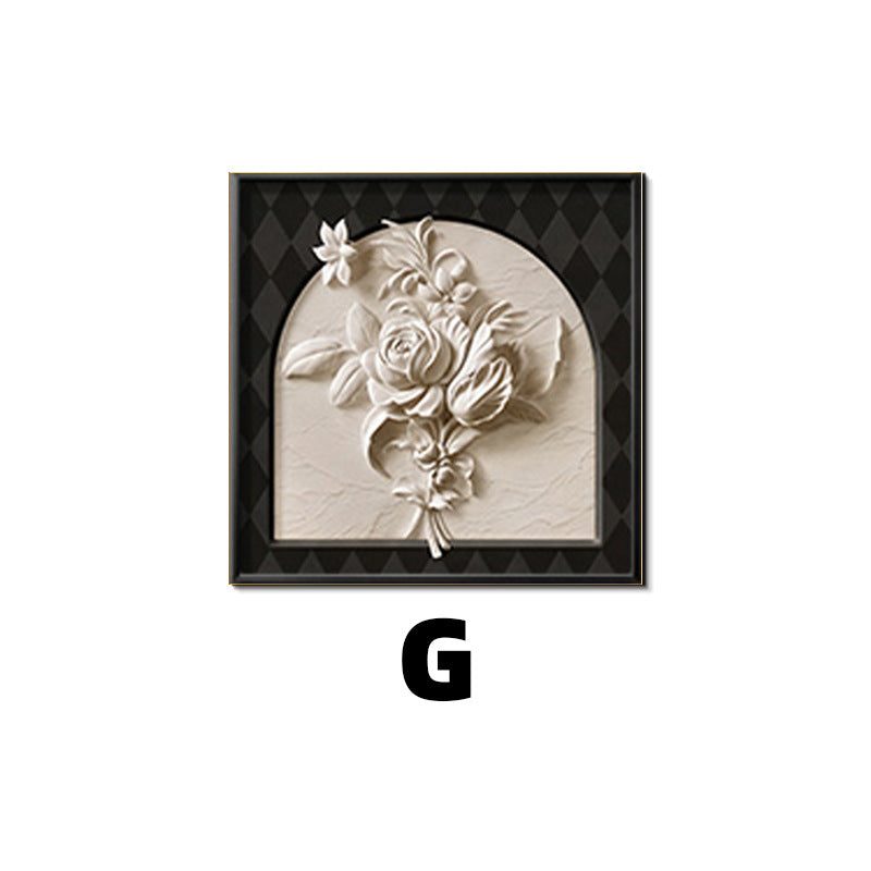 Framed Inspirational Floral Wall Art Homeandso