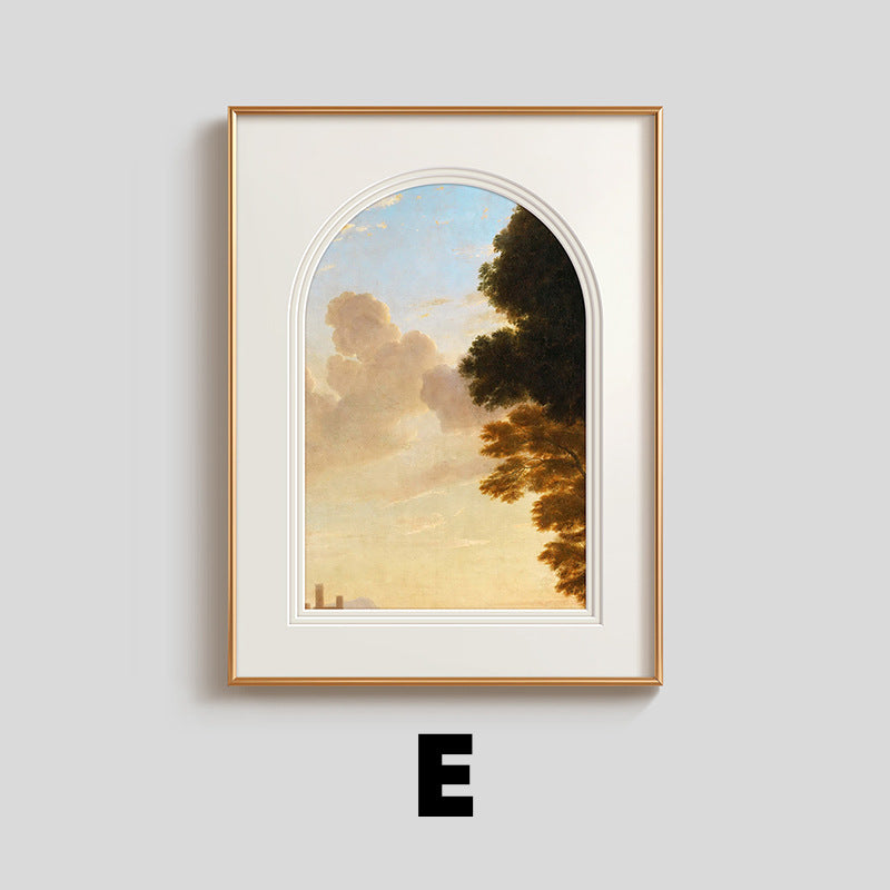 Aesthetic Framed Landscape Art Print Homeandso