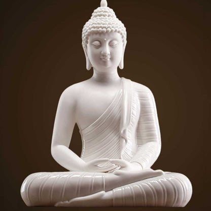 Serene Meditation Buddha Statue Homeandso