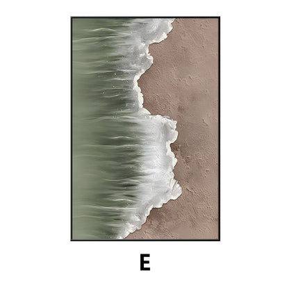 Coastal Beach Landscape Framed Wall Art Homeandso