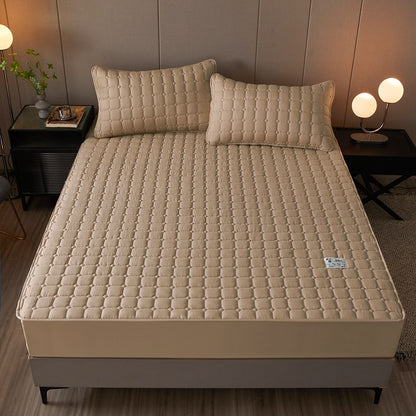 Decorative Quilted Mattress Topper Homeandso