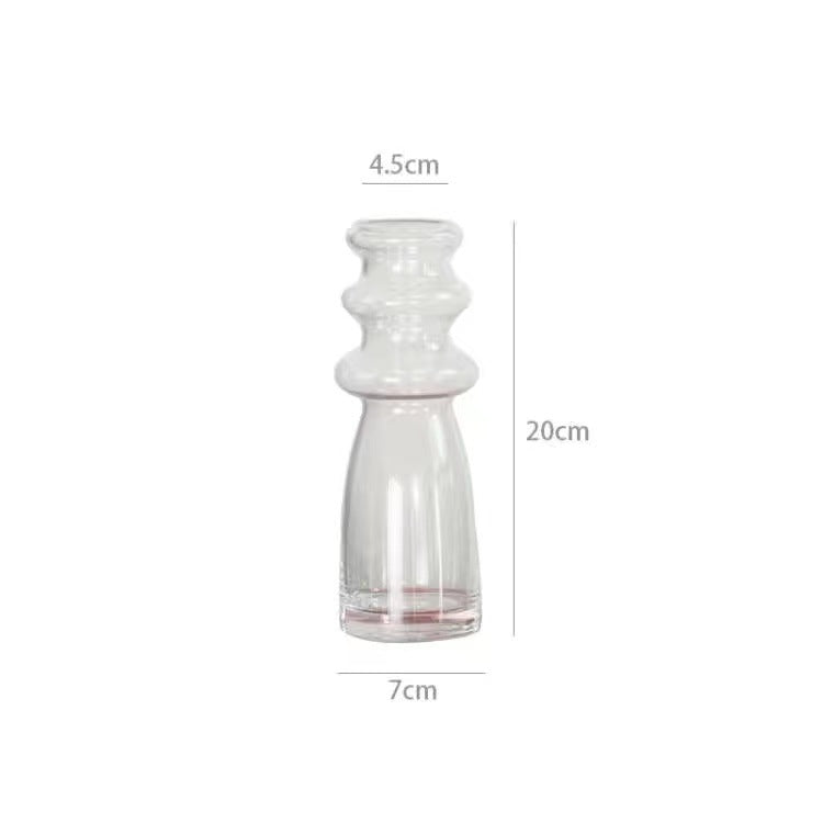 Dekorative Glasdekoration für das Wohnzimmer