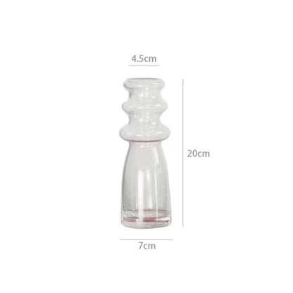 Dekorative Glasdekoration für das Wohnzimmer