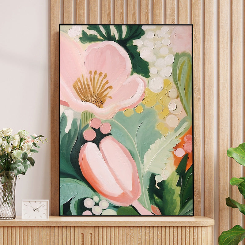 Floral Abstract Canvas Artwork Homeandso