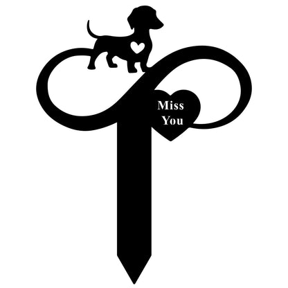 Decorative Pet Paw Garden Stake Homeandso