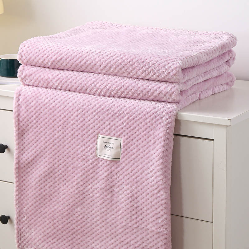 Decorative Ultra-Plush Textured Throw Blanket Homeandso