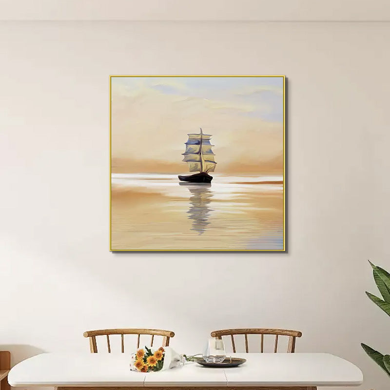 Coastal Sailboat Framed Wall Art Homeandso