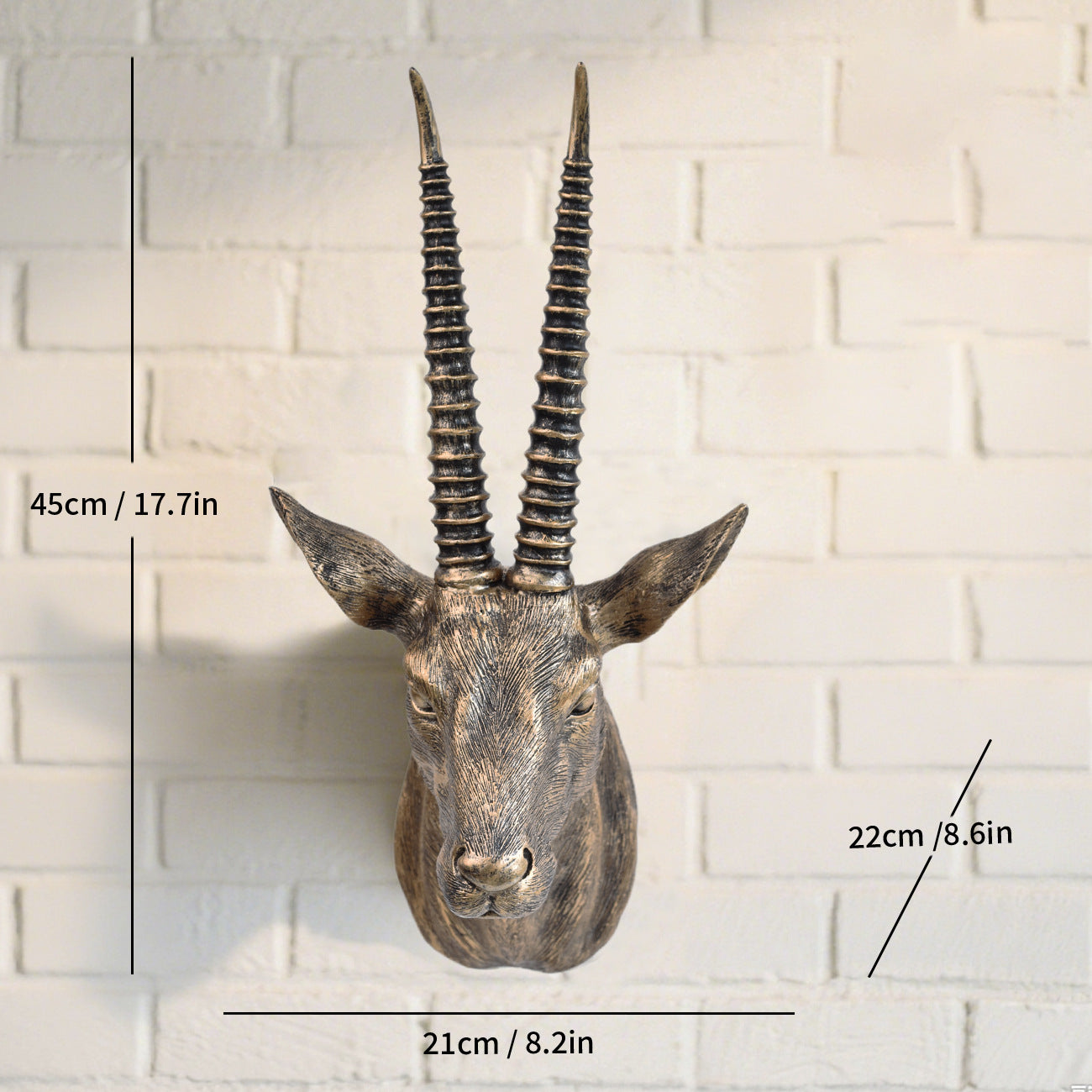 Decorative Antelope Wall Art Homeandso