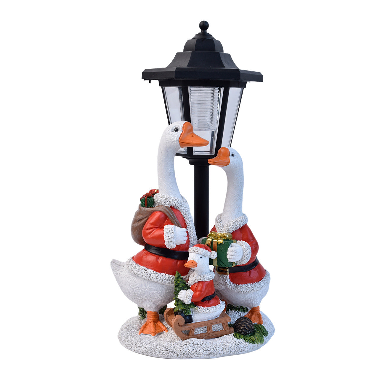 Holiday Decorative Goose Lantern Homeandso