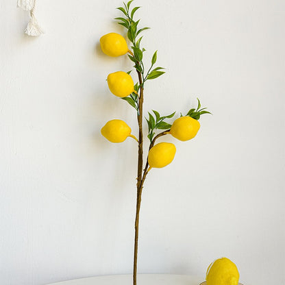 Decorative Lemons Floral Stem