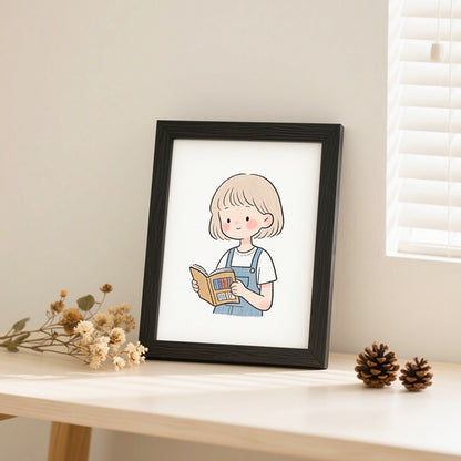 Illustrated Character Art Frame