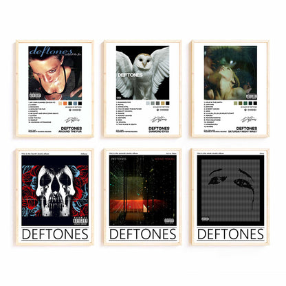Retro Music-Themed Art Print Set Homeandso
