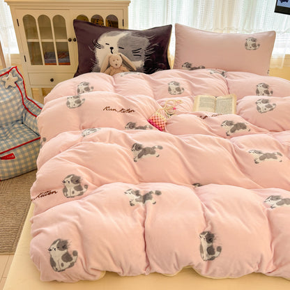 Playful Animal-Themed Comforter Set Homeandso