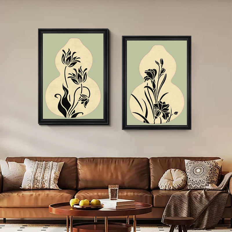 Decorative Framed Bird Silhouette Wall Art Homeandso