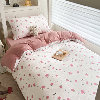 Playful Bow-Patterned Bedding Set Homeandso