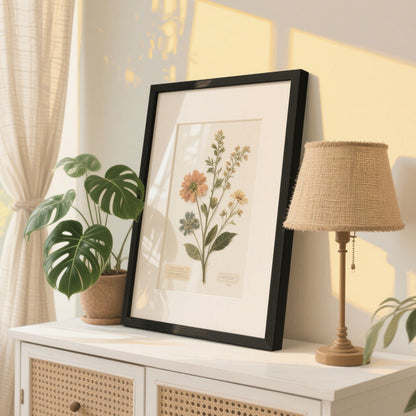 Elegant Botanical Wall Art Frame