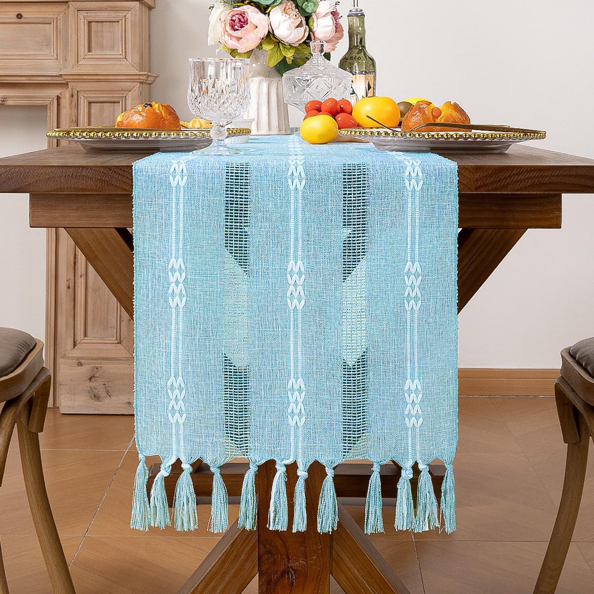 Elegant Table Runner for Dining Room Decor