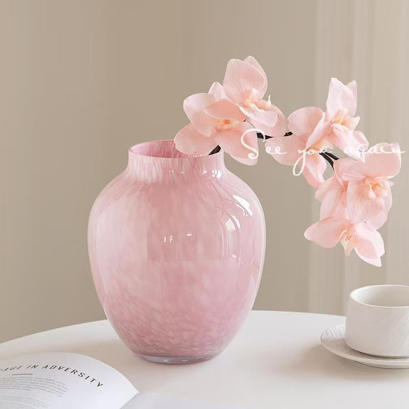 Artistic Handcrafted Glass Vase